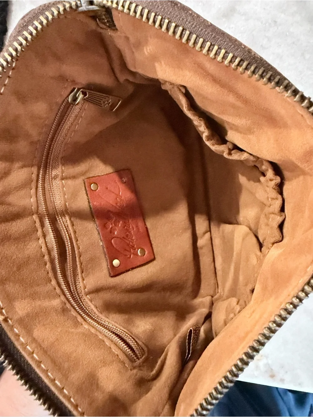 Patricia Nash Cassini leather wristlet Clutch